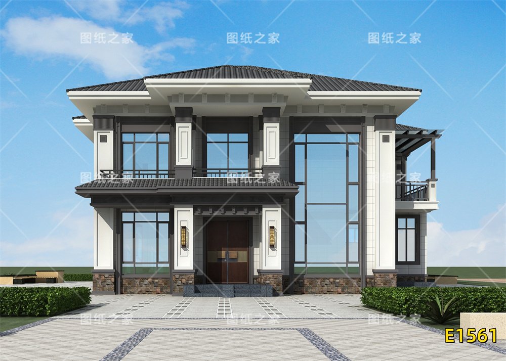 太好看了吧！7款神級農(nóng)村別墅天花板，這是把圖紙直接搬下來了！