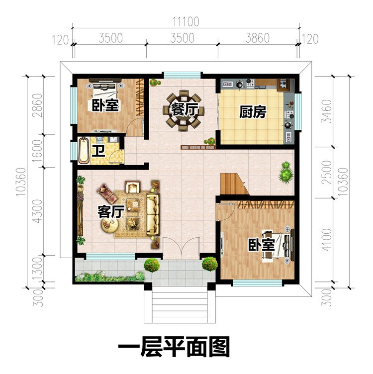 高品質(zhì)二層別墅設(shè)計(jì)方案2