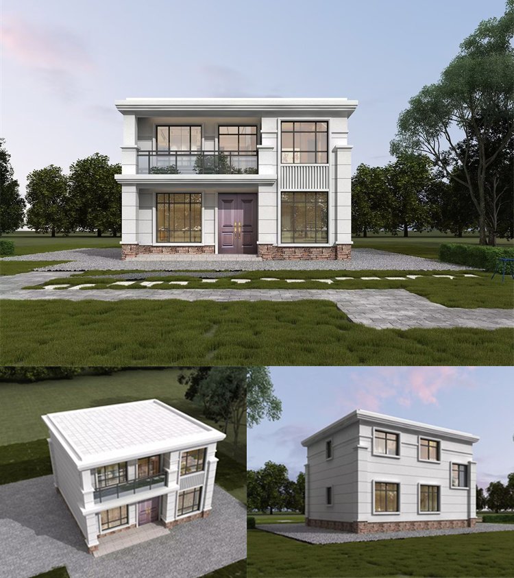 二層農村別墅設計圖1