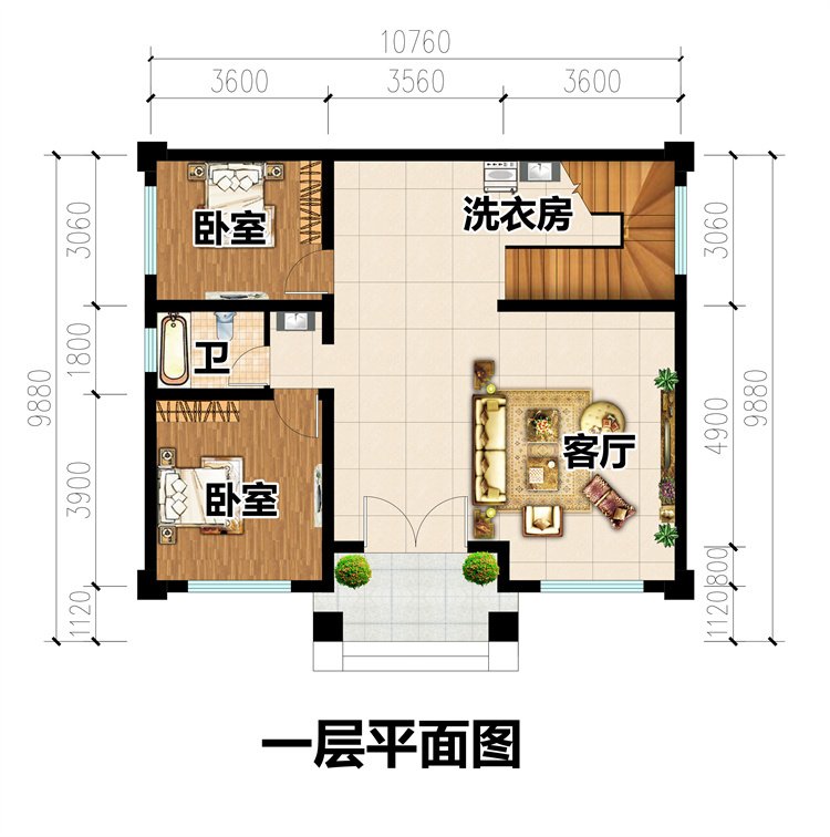 典雅大氣二層官帽房設(shè)計(jì)圖2