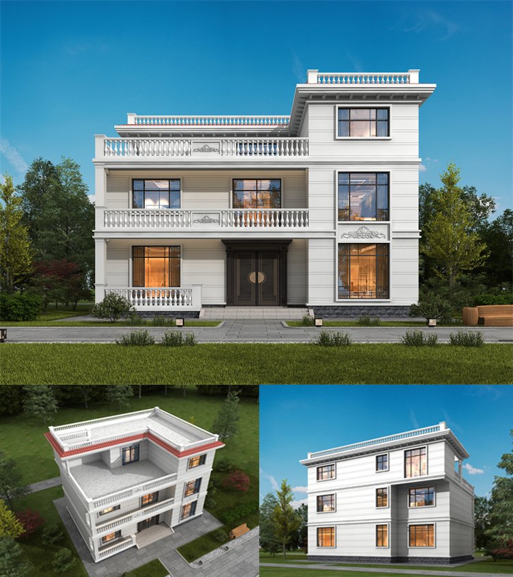 流行爆款農村自建房別墅1