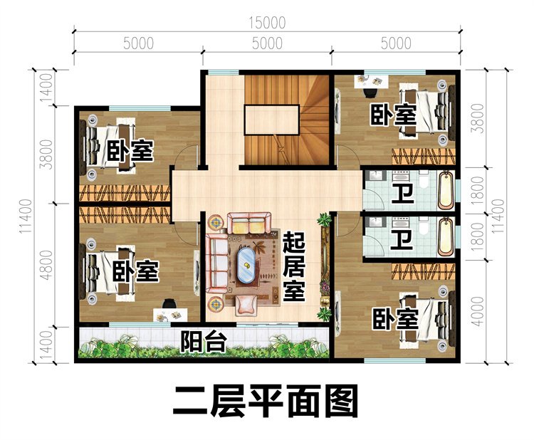 流行爆款農村自建房別墅3