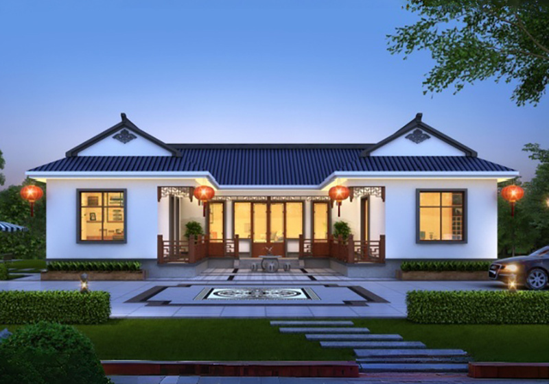 2026年最美中式三合院設(shè)計(jì)圖，白墻灰瓦，建好百年不過時