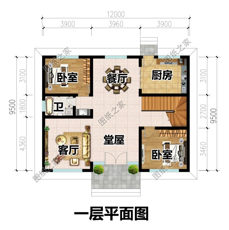 流行款！二層官帽房別墅設計圖，寓意升官發財添貴氣，大氣與文化底蘊共存！