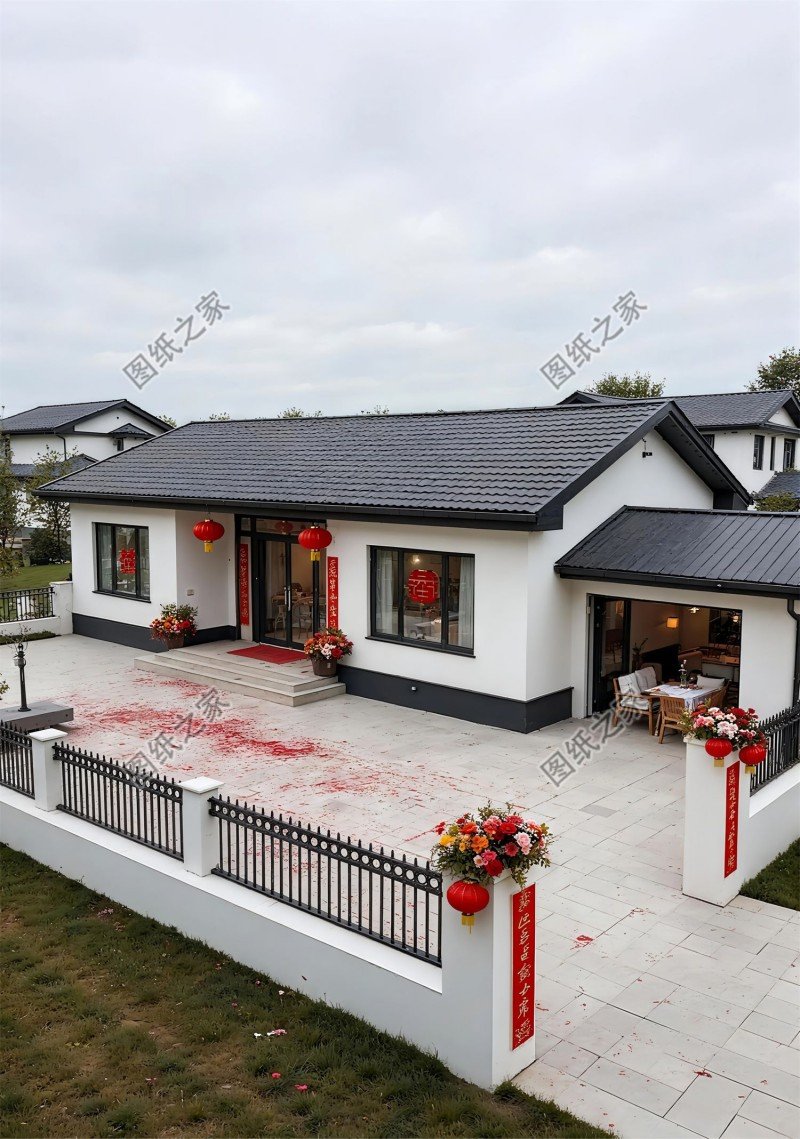 2026爆款！100款農村別墅設計圖大全，一二三層全包括