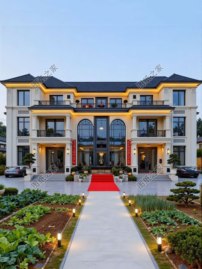 2026爆款！100款農村別墅設計圖大全，一二三層全包括