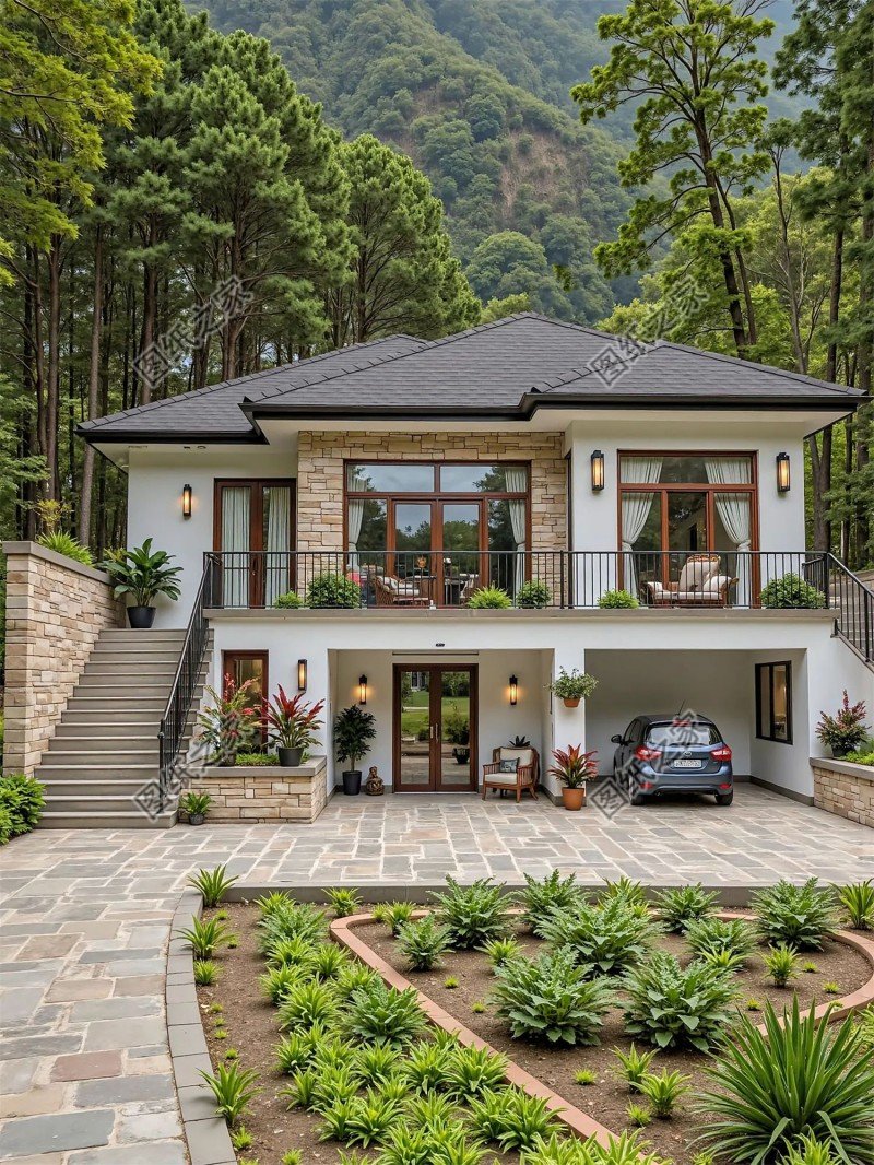 2026爆款！100款農村別墅設計圖大全，一二三層全包括