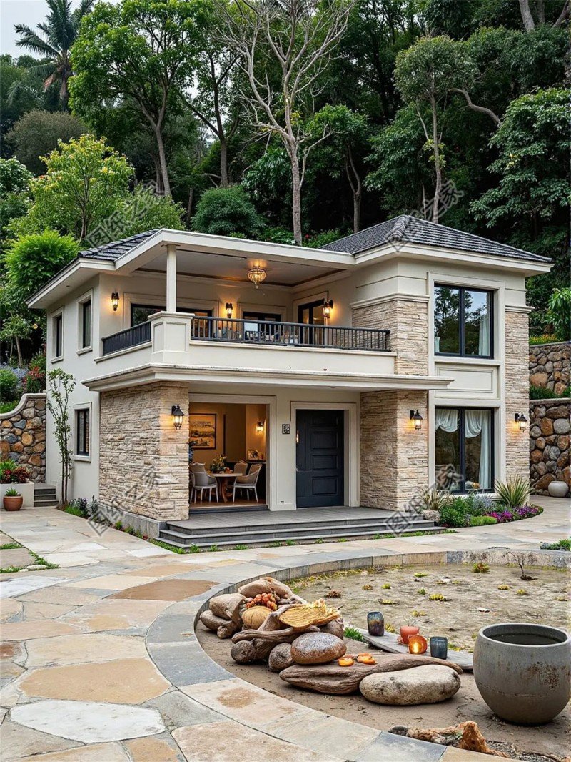 2026爆款！100款農村別墅設計圖大全，一二三層全包括