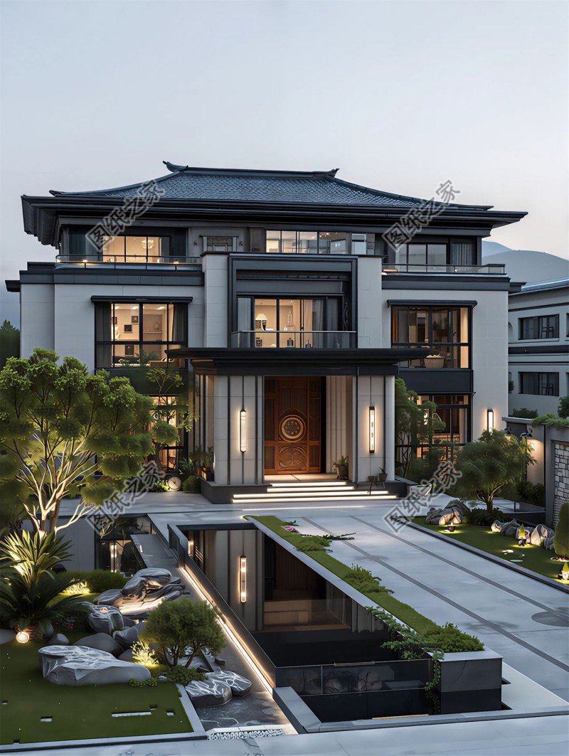 2026爆款！100款農村別墅設計圖大全，一二三層全包括