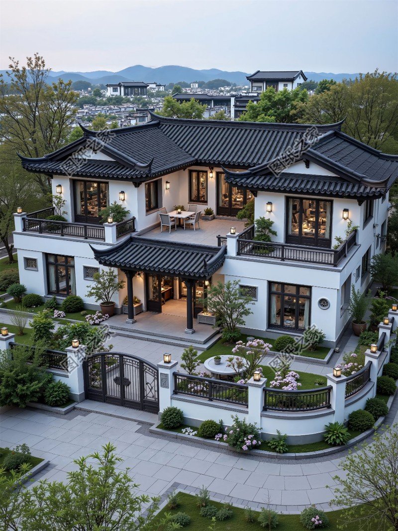 2026爆款！100款農村別墅設計圖大全，一二三層全包括