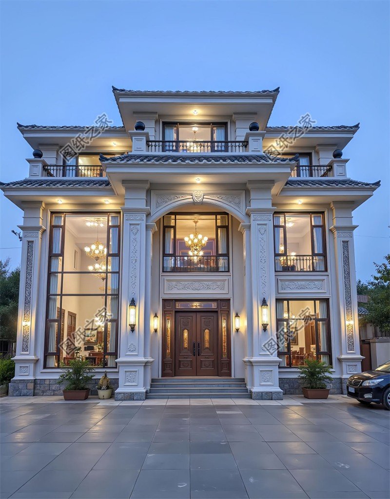 2026爆款！100款農村別墅設計圖大全，一二三層全包括