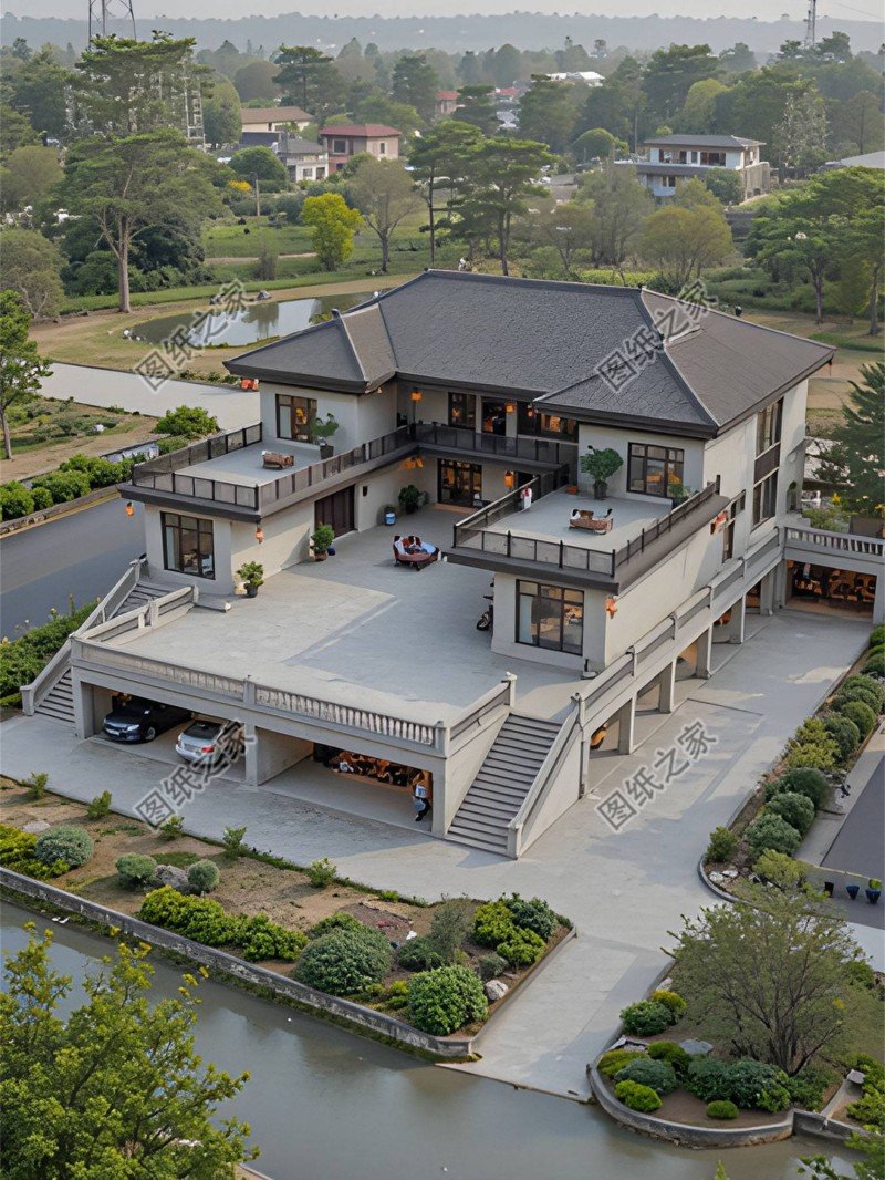 2026爆款！100款農村別墅設計圖大全，一二三層全包括