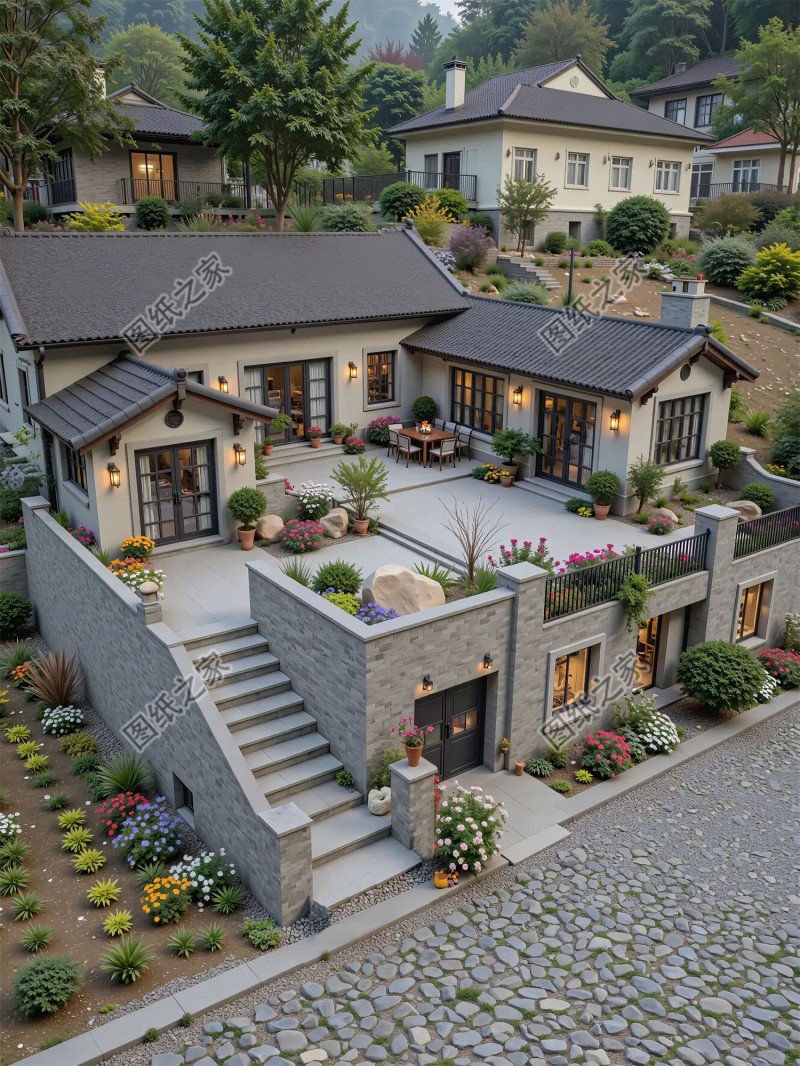 2026爆款！100款農村別墅設計圖大全，一二三層全包括