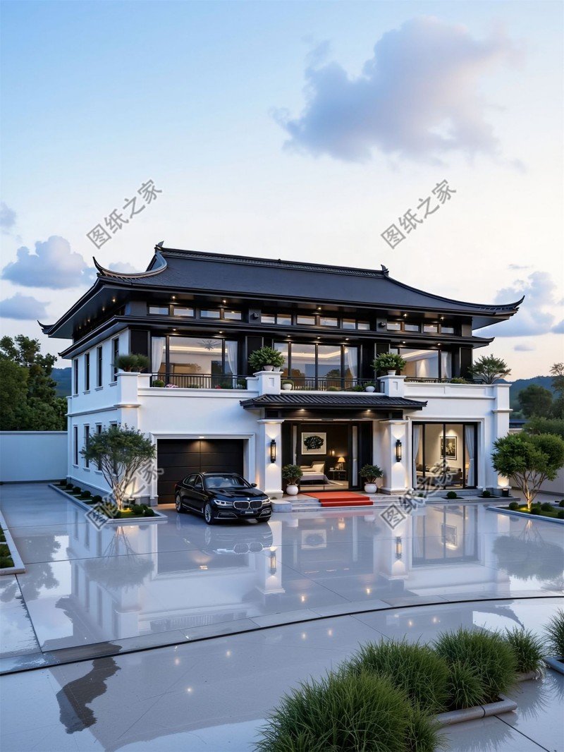 2026爆款！100款農村別墅設計圖大全，一二三層全包括